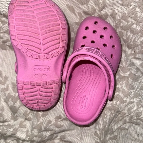 Crocs Kids Classic Clog - Pink - Picture 3 of 4
